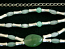 Chain Belt with Jade Stones