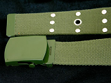 Army Style Green Canvas with button studs